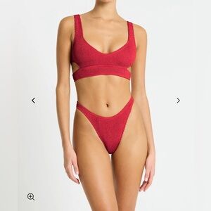NWT Bond-Eye Red Bikini Set